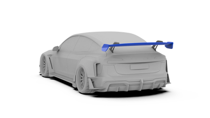 Robot "Hacker" Spoiler Optionen - Tesla Model 3 Highland bei EV Motion Shop