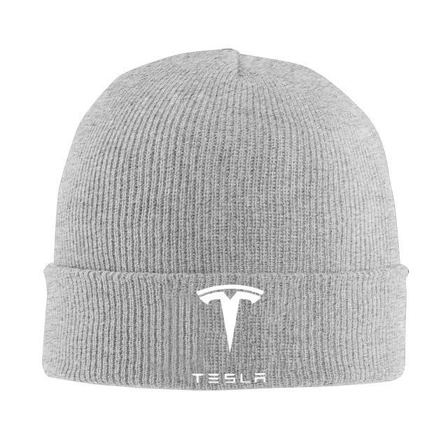 EV Motion Tesla Logo Unisex Beanie Wollmütze Multicolor bei EV Motion Shop