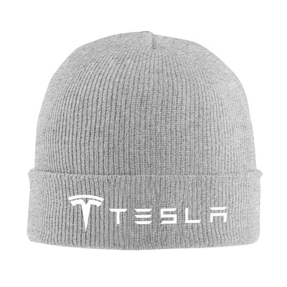 EV Motion Tesla Logo Unisex Beanie Wollmütze Multicolor bei EV Motion Shop