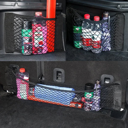 Kofferraum Trunk Gepäcknetz (4er Set) passend für Tesla Model S / 3 / X / Y bei EV Motion Shop