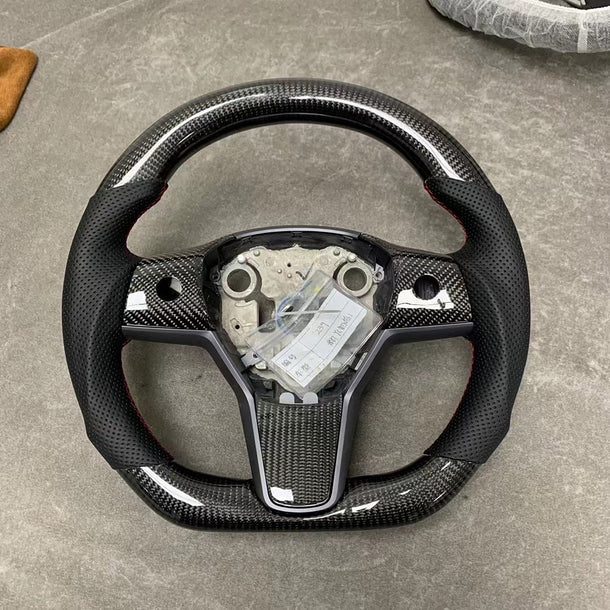 Yeslak Carbon Sport Lenkrad Racing Style – Tesla Model 3 / Y bei EV Motion Shop