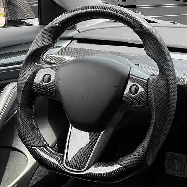 Yeslak Carbon Sport Lenkrad Racing Style – Tesla Model 3 / Y bei EV Motion Shop