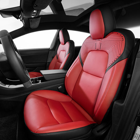 STARTECH Sitzbezüge aus veganem Leder für Tesla Model 3 bei EV Motion Shop