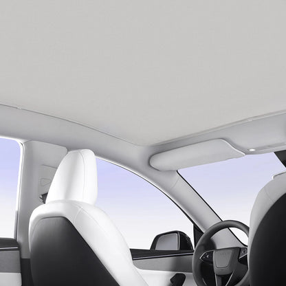 TPARTS Ice Velvet Static Panorama Glasdach Sonnenschutz – Tesla Model Y Juniper bei EV Motion Shop
