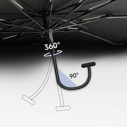 TPARTS Windschutzscheibe Sonnenschirm Regenschirm für Tesla Model S / 3 / X / Y bei EV Motion Shop