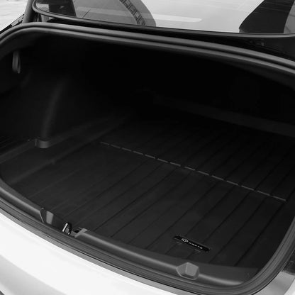 TPARTS Allwetter Kofferraummatten und Sitzrueckenschutz für Tesla Model 3 bei EV Motion Shop