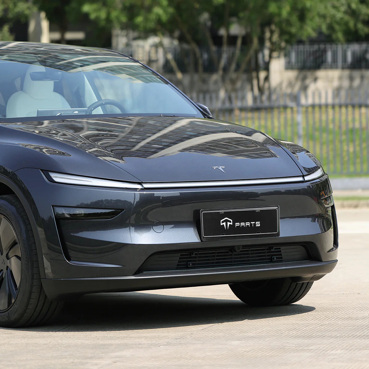 TPARTS Front Kühler Grill Gitter Schutz Cover – Tesla Model Y Juniper bei EV Motion Shop