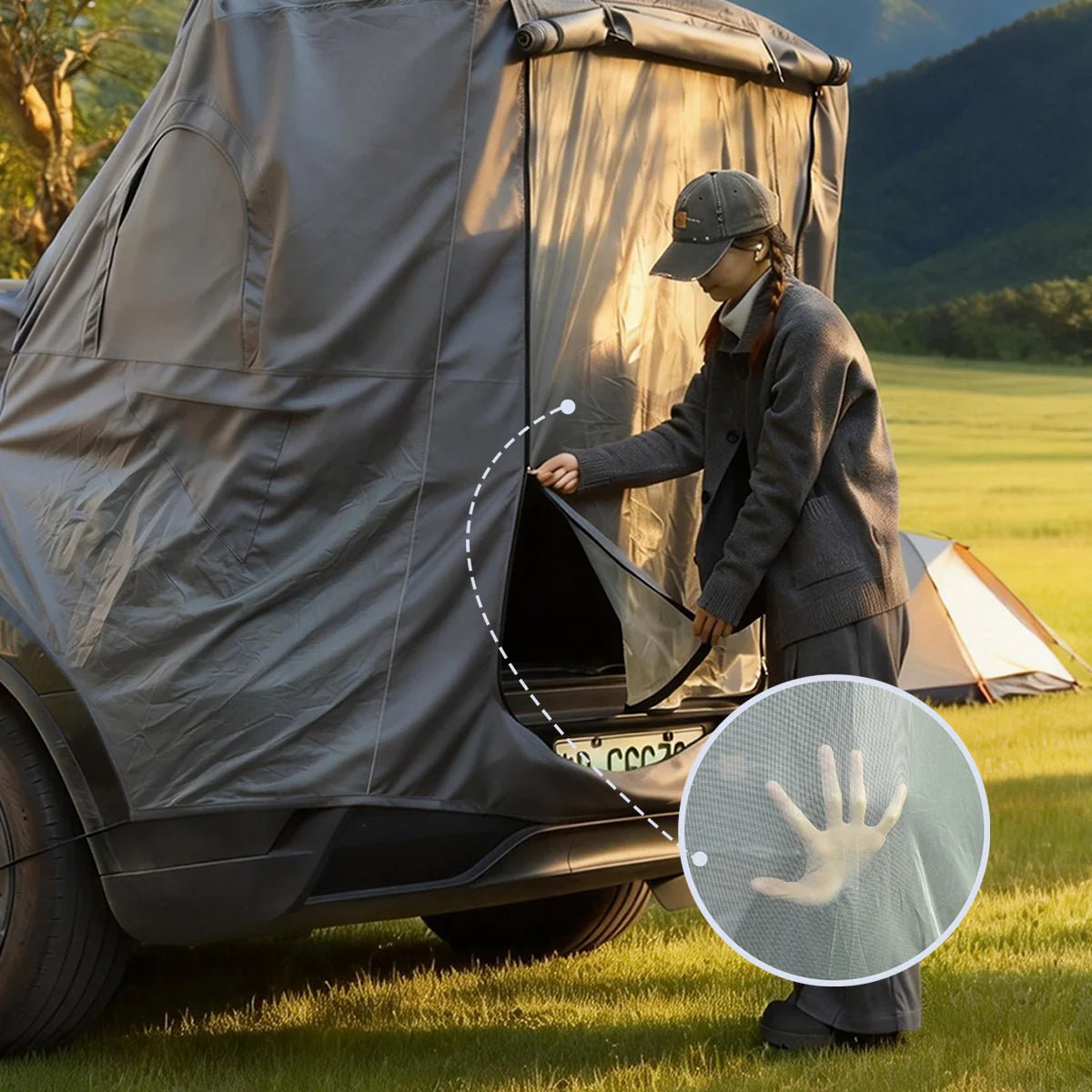 TPARTS Mobiles Camping Heckzelt – Tesla Model Y Juniper