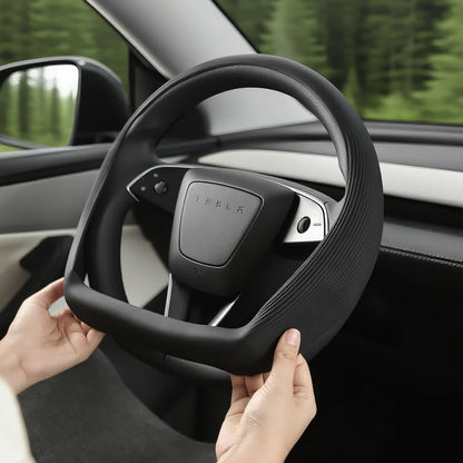 TPARTS Silikon Lenkrad Cover – Tesla Model 3 Highland / Model Y Juniper bei EV Motion Shop