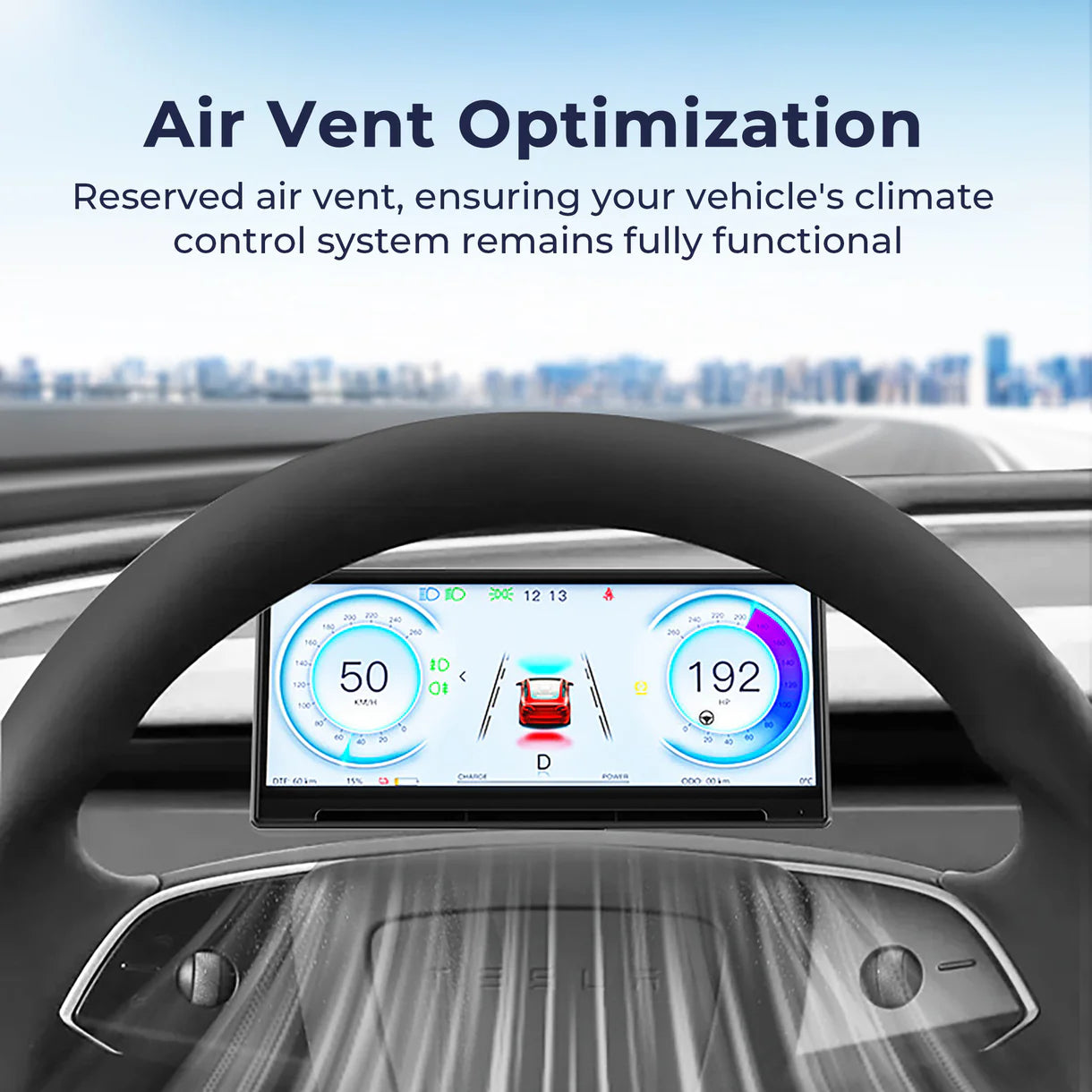 Yeslak 8.9" Zoll Dashboard Display – Tesla Model 3 Highland / Model Y Juniper bei EV Motion Shop