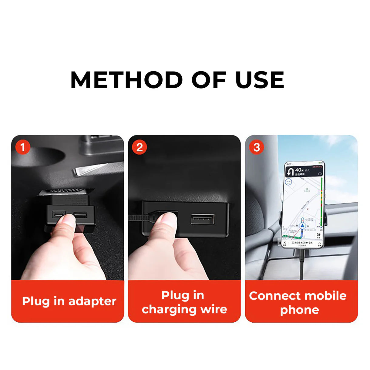 Yeslak OBD-II Fast Charge Connector Adapter – Tesla Model S / 3 / X / Y bei EV Motion Shop