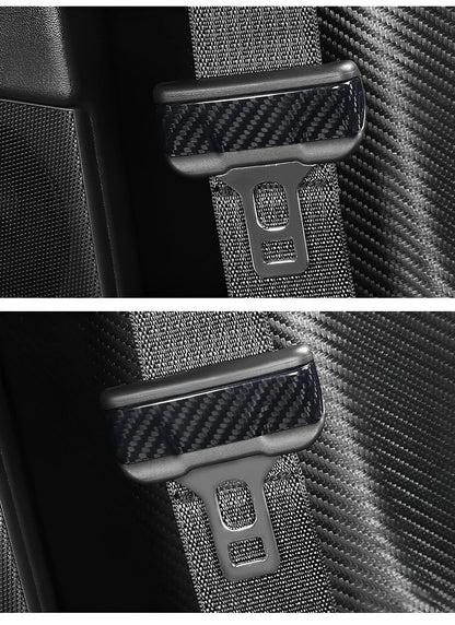 Yeslak Carbon Sicherheitsgurt Cover – Tesla Model 3 / Y / Highland / Juniper