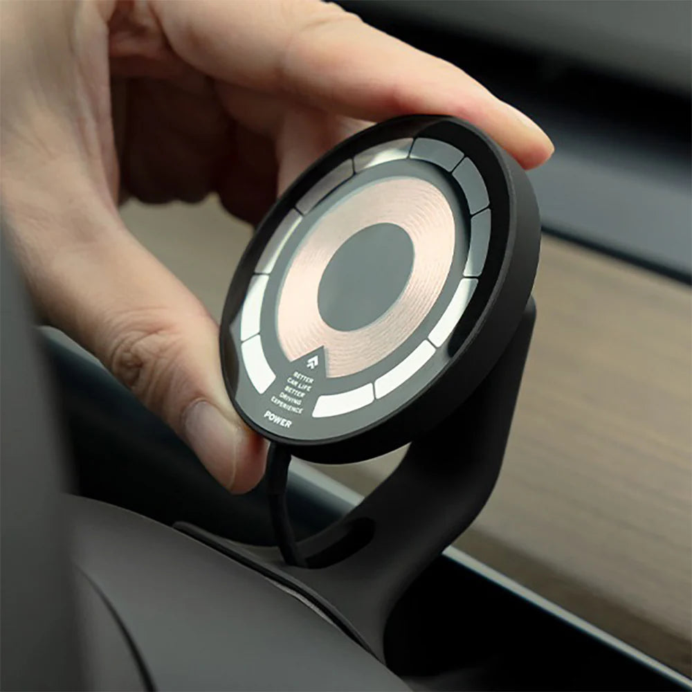 Yeslak Wireless Charging Port Halterung – Tesla Model 3 / Y / Highland / Juniper / Cybertruck bei EV Motion Shop