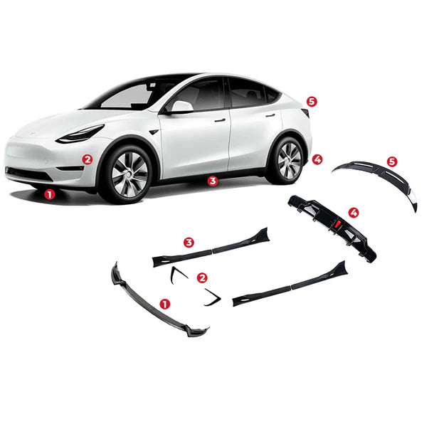 Yeslak ABS Aero Body Kit Upgrade – Tesla Model Y
