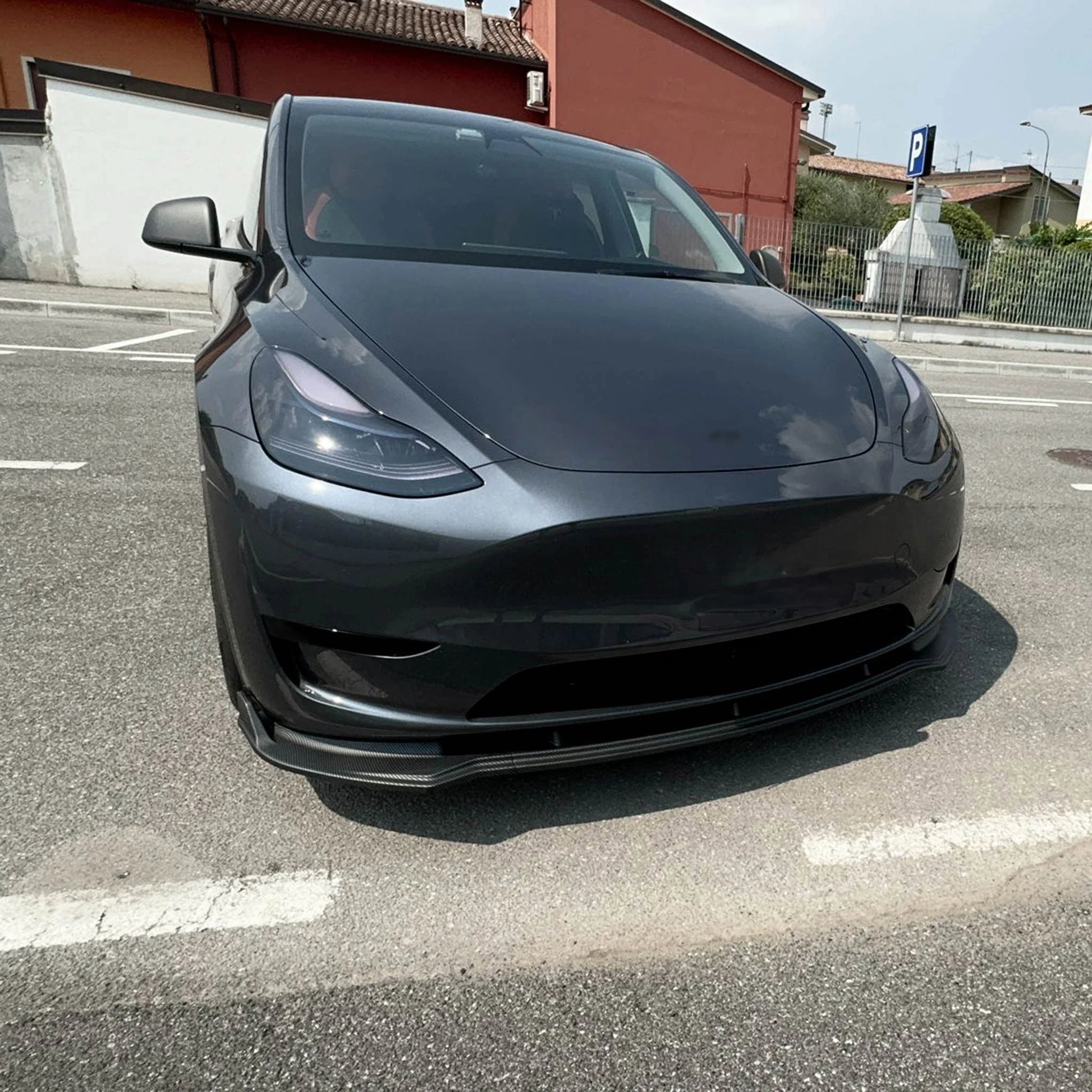 Yeslak ABS Frontlippen Spoiler – Tesla Model Y bei EV Motion Shop