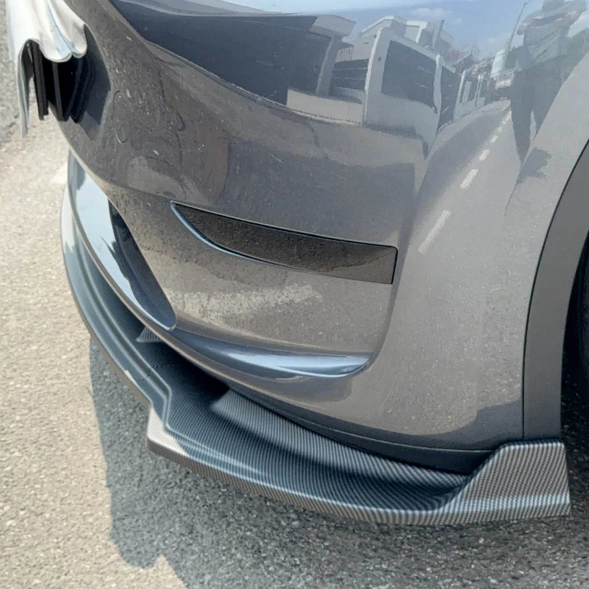 Yeslak ABS Frontlippen Spoiler – Tesla Model Y bei EV Motion Shop