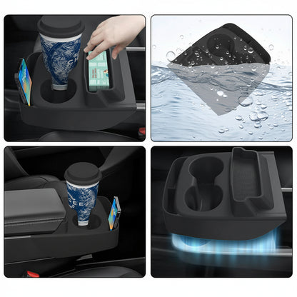Yeslak Integrierter Silikon Becherhalter – Tesla Model Y Juniper Standard bei EV Motion Shop