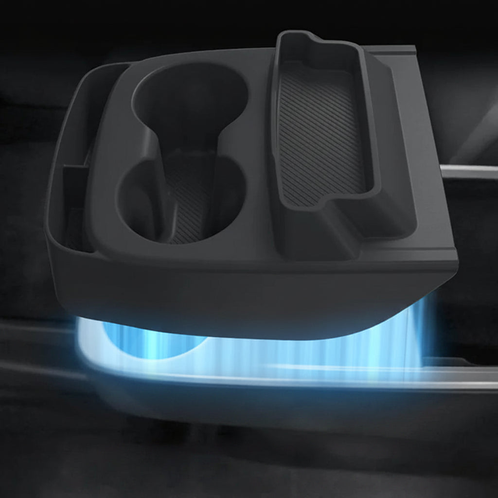 Yeslak Integrierter Silikon Becherhalter – Tesla Model Y Juniper Standard bei EV Motion Shop