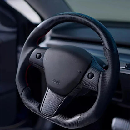 Yeslak Carbon Sport Lenkrad Racing Style – Tesla Model 3 / Y bei EV Motion Shop