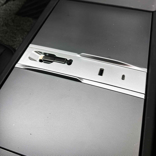Yeslak USB Hub Docking Station – Tesla Model 3 Highland / Model Y Juniper bei EV Motion Shop