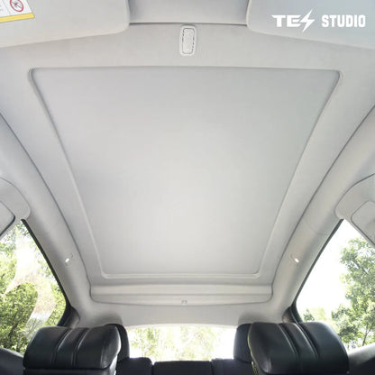 Tesstudio Elektrisch einziehbarer Sonnenschutz für Tesla Model Y bei EV Motion Shop