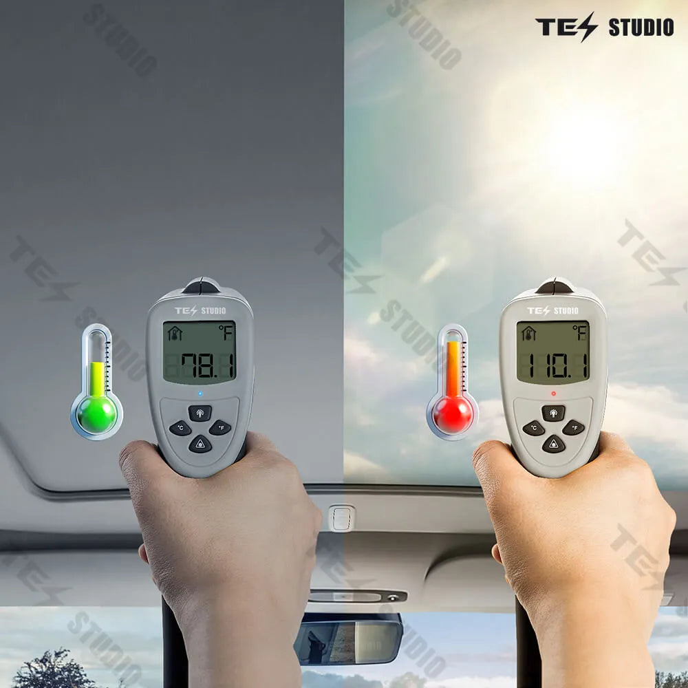 Tesstudio Elektrisch einziehbarer Sonnenschutz für Tesla Model Y bei EV Motion Shop