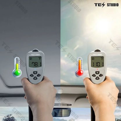 Tesstudio Elektrisch einziehbarer Sonnenschutz für Tesla Model Y bei EV Motion Shop