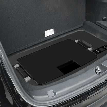 Tesstudio Elektrisch einziehbarer Sonnenschutz mit 35L Kofferraum Trunk Kühlschrank für Tesla Model Y