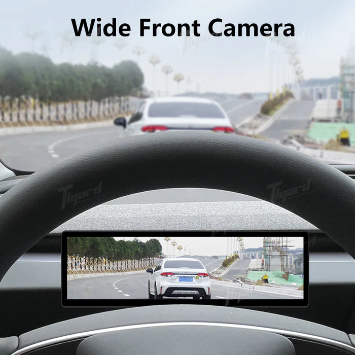 Tlyard 8.8 Zoll Dashboard Breitbild Touch Display mit Frontkamera für Model 3 / Y / Highland bei EV Motion Shop