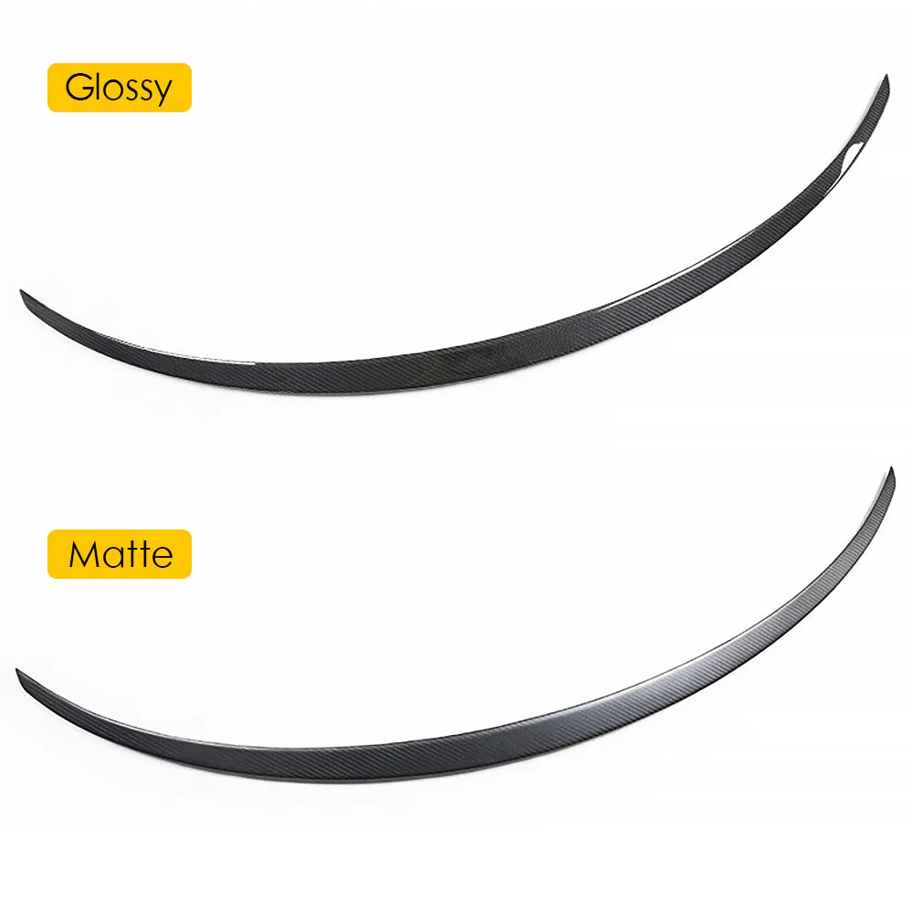 Tlyard Carbon Kofferraumlippe Performance Spoiler aus echtem Carbon für Tesla Model 3 / Y bei EV Motion Shop
