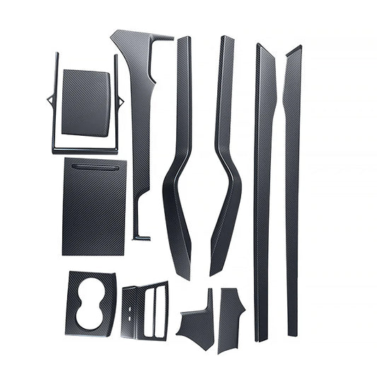 Tlyard Echt Carbon Interieur Upgrade Kit für Tesla Model X bei EV Motion Shop