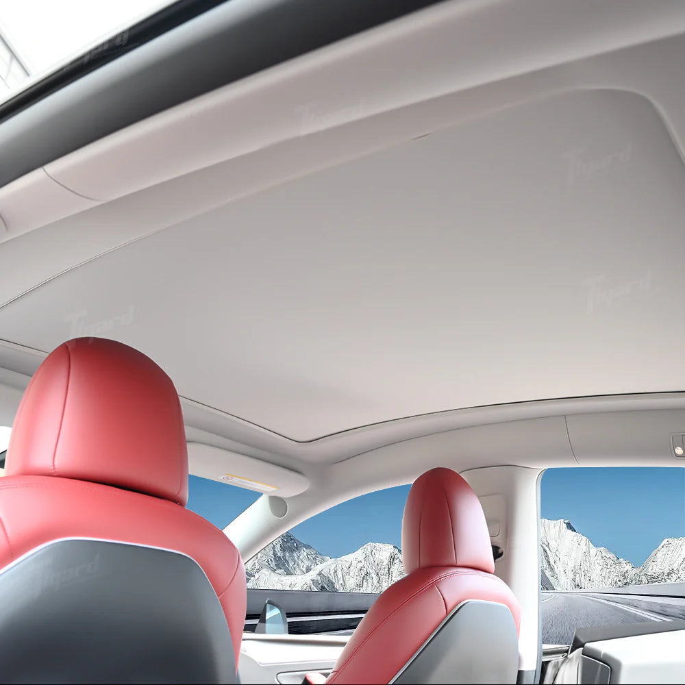 Tlyard Electric Sunroof Sunshade for Tesla Model Y at EV Motion Shop