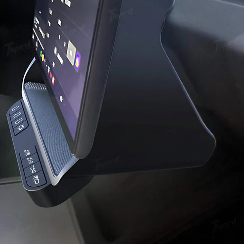 Tlyard Mittelkonsolen Ablageflaeche mit Multifunktionstasten für Tesla Model 3 / Y / Highland / Juniper bei EV Motion Shop