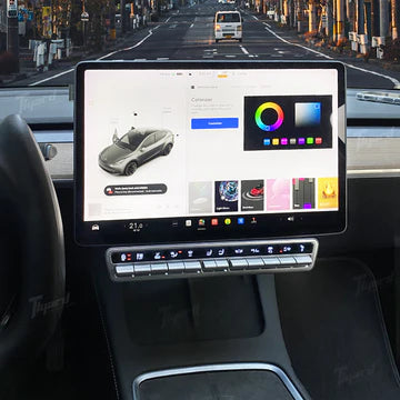 Tlyard Mittelkonsolen Multifunktionstasten für Tesla Model 3 / Y / Highland bei EV Motion Shop