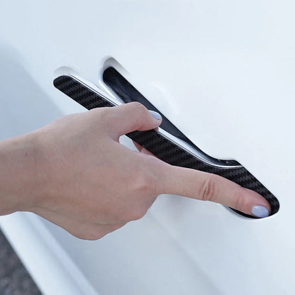 Tlyard Original Kohlefaser Carbon Türgriffabdeckung für Tesla Model 3 / Y / Highland bei EV Motion Shop