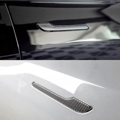 Tlyard Original Kohlefaser Carbon Türgriffabdeckung für Tesla Model 3 / Y / Highland bei EV Motion Shop