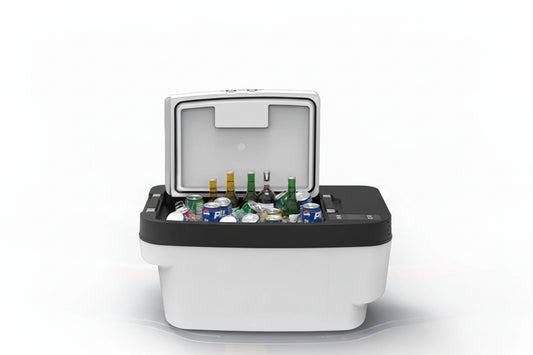 Tlyard Versteckter 35L Großer Trunk Kofferraum Kühlschrank für Tesla Model Y bei EV Motion Shop