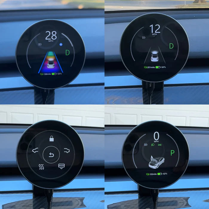Tlyard Wireless Mini Dashboard mit Magnetischer Handy Ladestation für Tesla Model 3 / Y bei EV Motion Shop