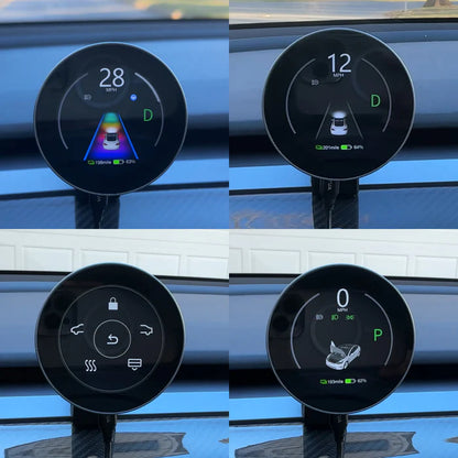 Tlyard Wireless Mini Dashboard mit Magnetischer Handy Ladestation für Tesla Model 3 / Y bei EV Motion Shop