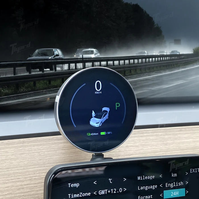 Tlyard Wireless Mini Dashboard mit Magnetischer Handy Ladestation für Tesla Model 3 / Y bei EV Motion Shop