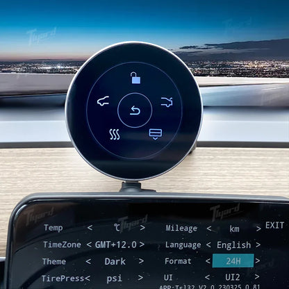 Tlyard Wireless Mini Dashboard mit Magnetischer Handy Ladestation für Tesla Model 3 / Y bei EV Motion Shop
