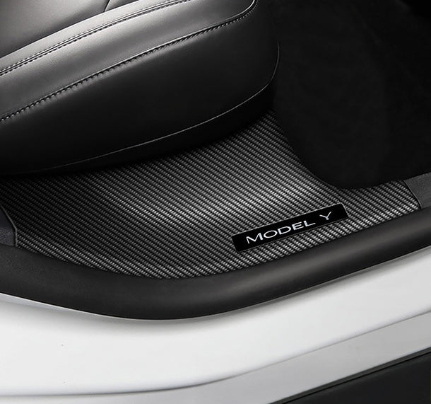Yeslak Carbon Türschweller Schutz – Tesla Model 3 / Y (Pre-Facelift) bei EV Motion Shop