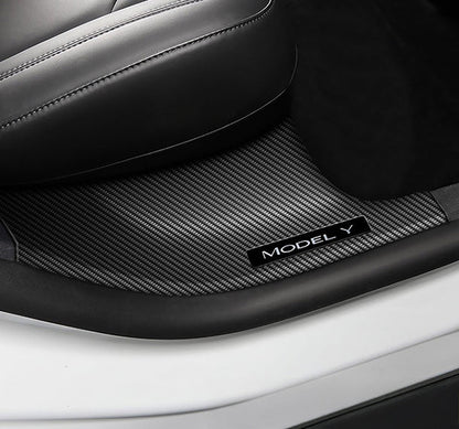 Yeslak Carbon Türschweller Schutz – Tesla Model 3 / Y (Pre-Facelift) bei EV Motion Shop
