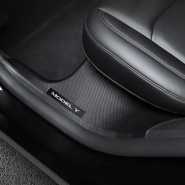 Yeslak Carbon Türschweller Schutz – Tesla Model 3 / Y (Pre-Facelift) bei EV Motion Shop