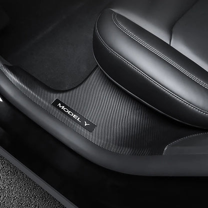 Yeslak Carbon Türschweller Schutz – Tesla Model 3 / Y (Pre-Facelift) bei EV Motion Shop