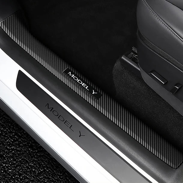 Yeslak Carbon Türschweller Schutz – Tesla Model 3 / Y (Pre-Facelift) bei EV Motion Shop