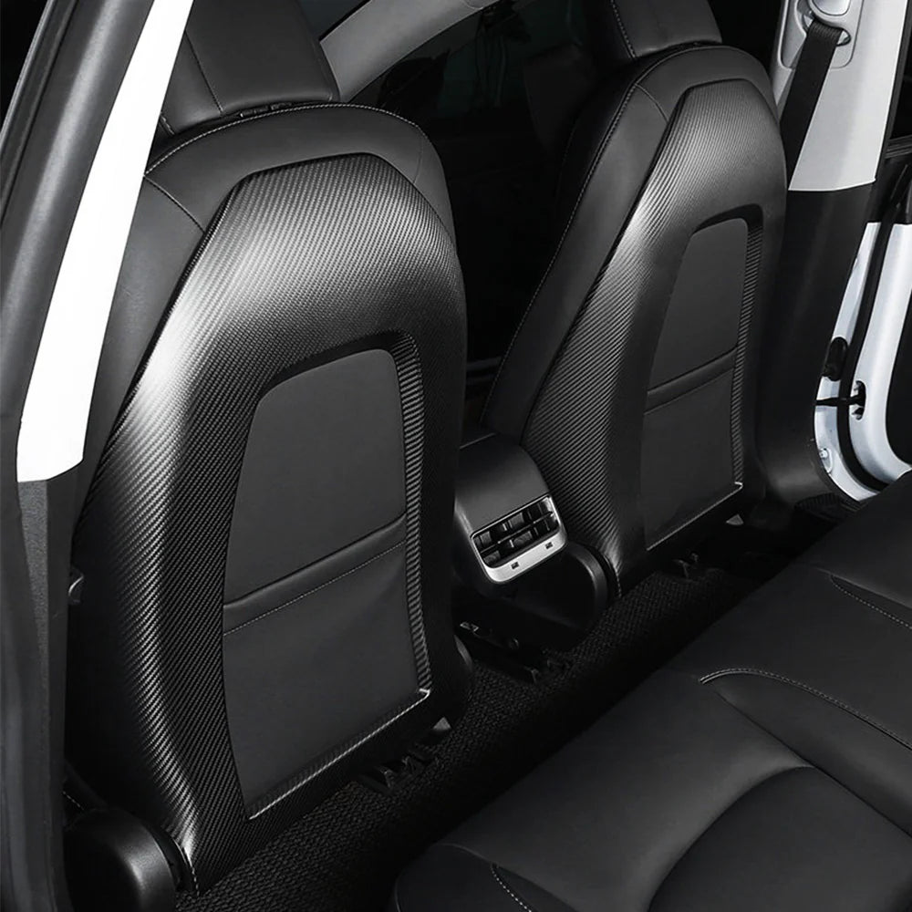 Yeslak Premium Carbon Sitzrücken Cover bei EV Motion Shop
