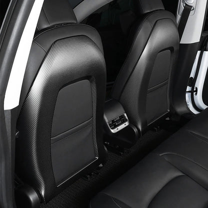 Yeslak Premium Carbon Sitzrücken Cover bei EV Motion Shop
