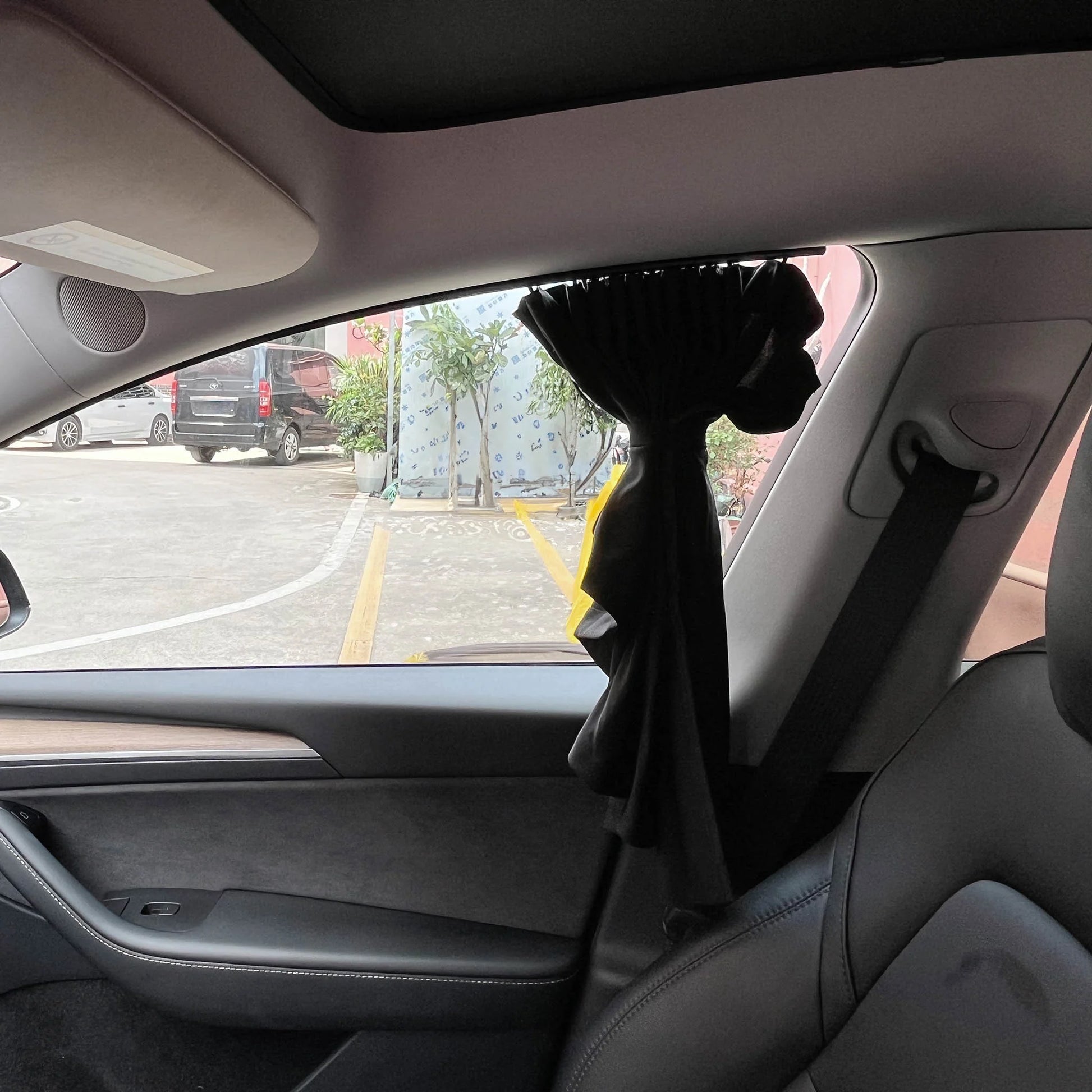 Yeslak Premium Seitenfenster Sonnenschutz Vorhänge – Tesla Model 3 / Y / Highland / Juniper bei EV Motion Shop