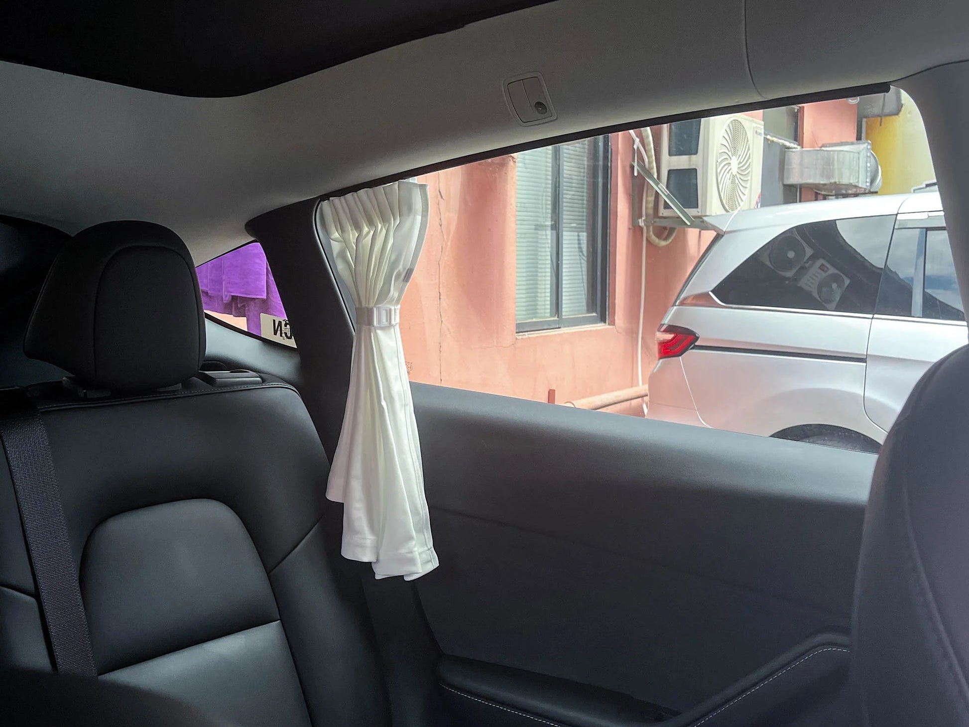 Yeslak Premium Seitenfenster Sonnenschutz Vorhänge – Tesla Model 3 / Y / Highland / Juniper bei EV Motion Shop